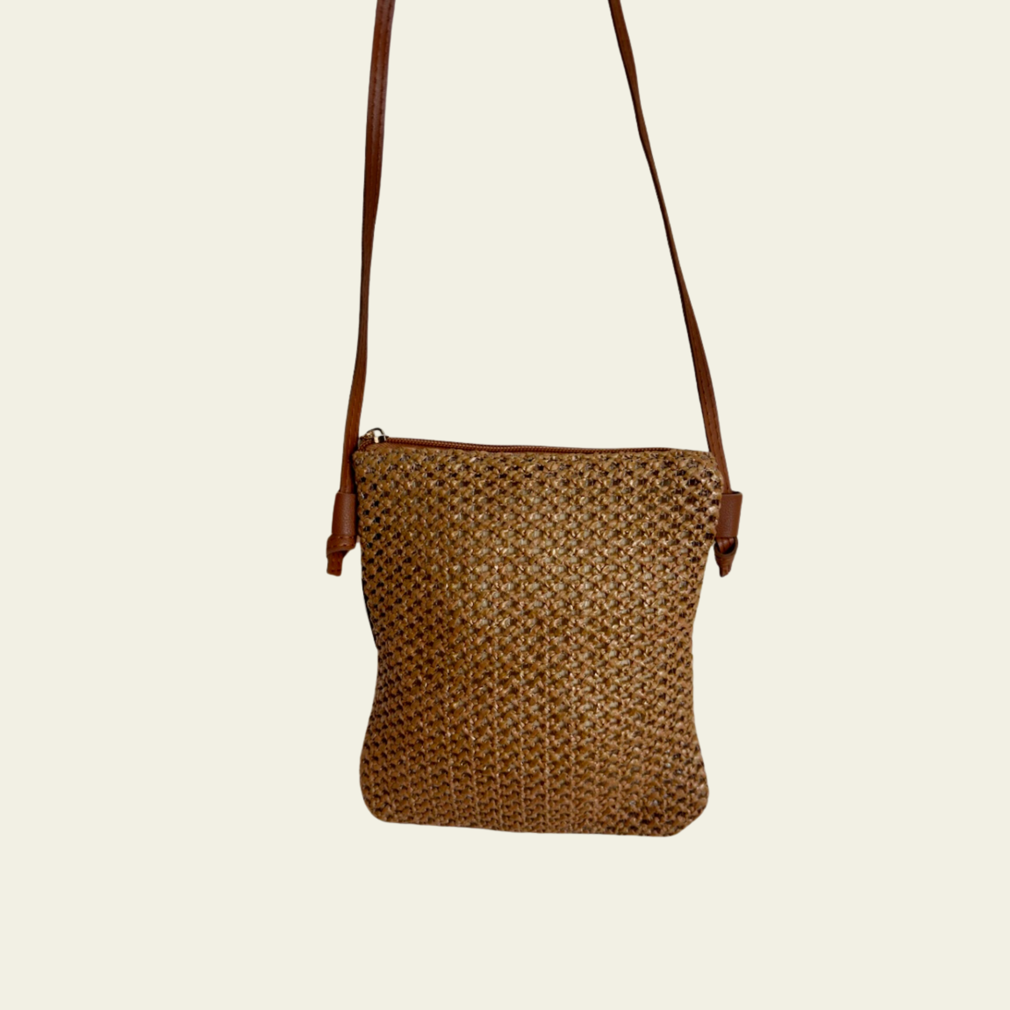 Straw Crossbody