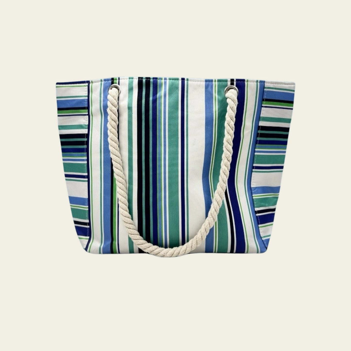 Striped Canvas Tote