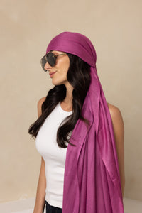 Eggplant Pashmina