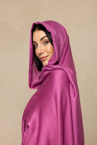 Eggplant Pashmina