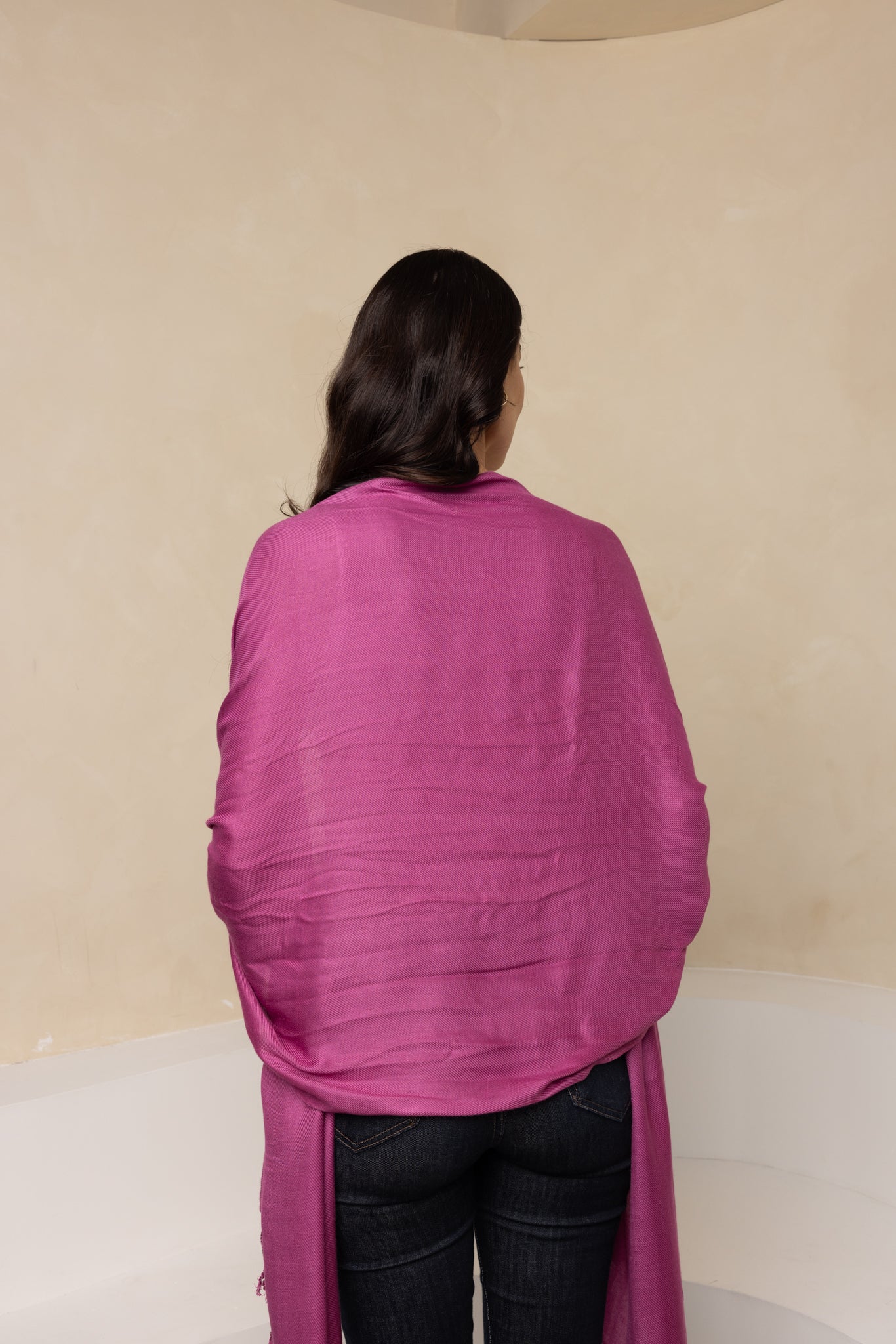 Eggplant Pashmina