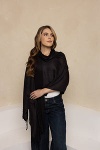 Black Pashmina