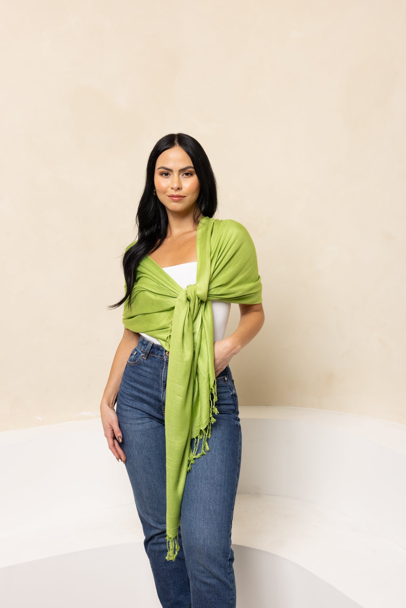 Green Pashmina