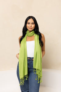 Green Pashmina