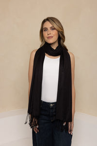 Black Pashmina