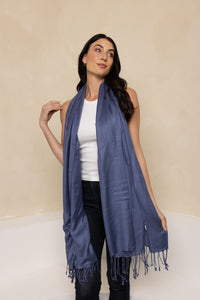 Blue Pashmina