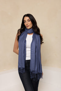 Blue Pashmina