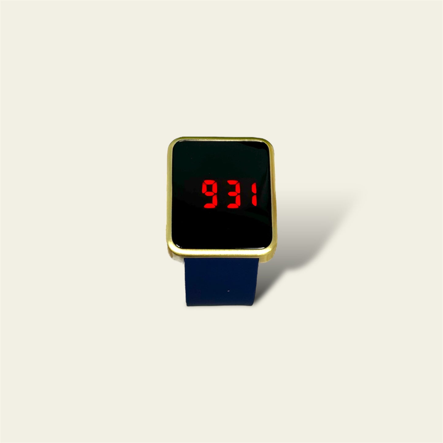 Navy LED Watch