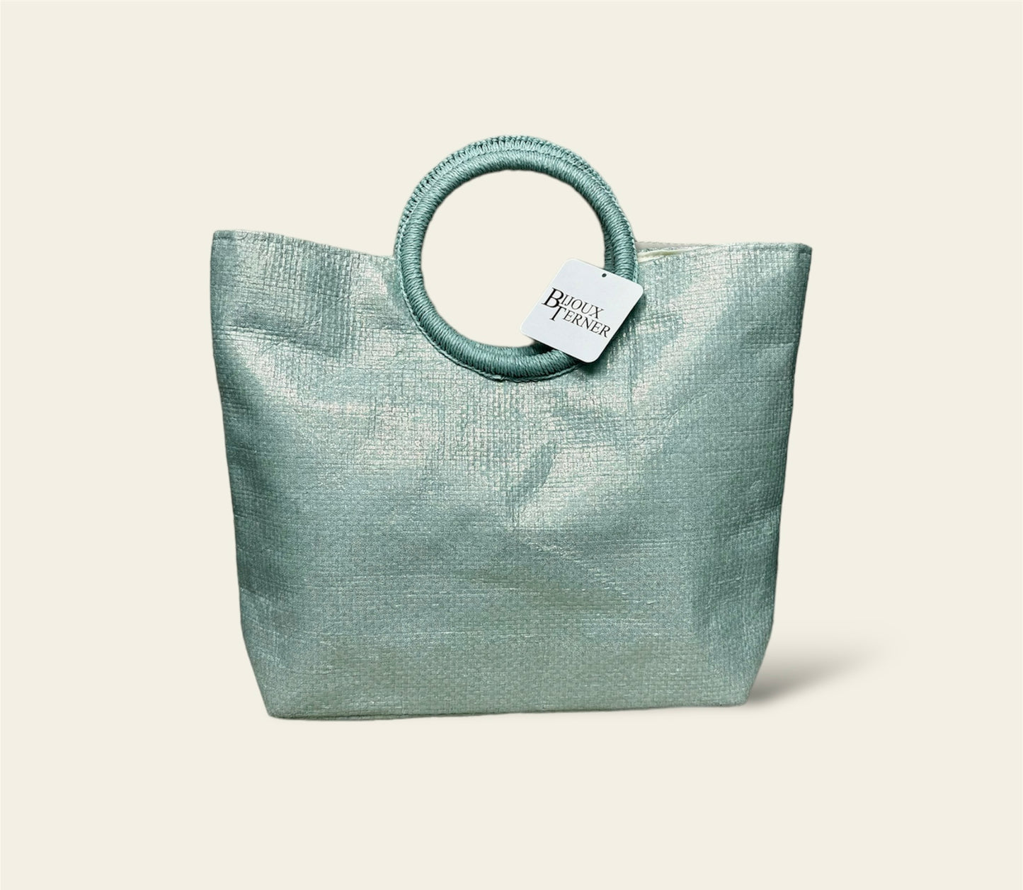 Summer Glow Round Handle Tote