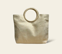 Summer Glow Round Handle Tote