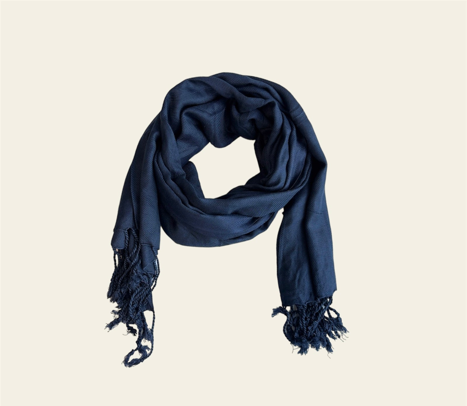 Ink Blue Pashmina