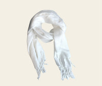 White Pashmina