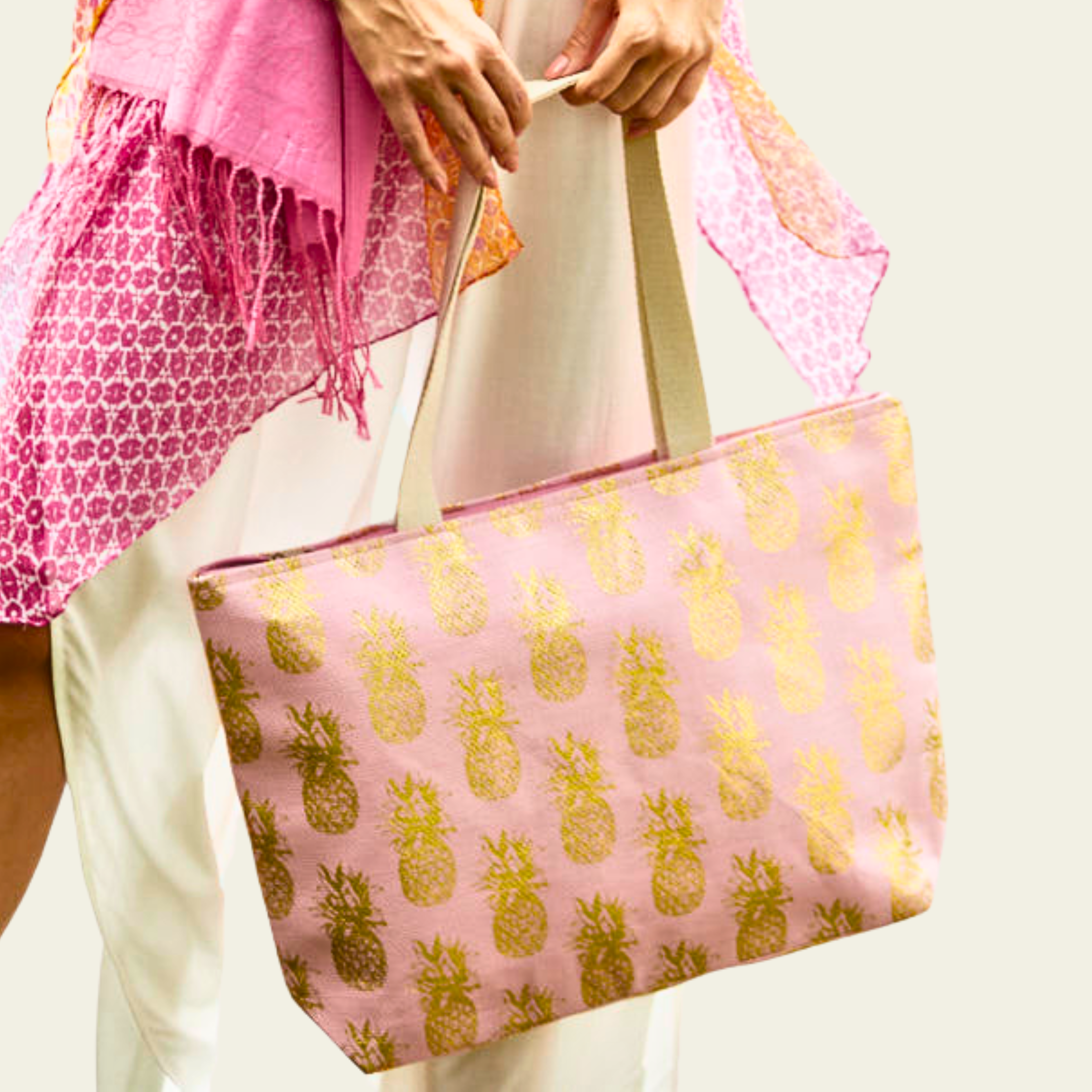 Pineapple Novelty Summer Bag