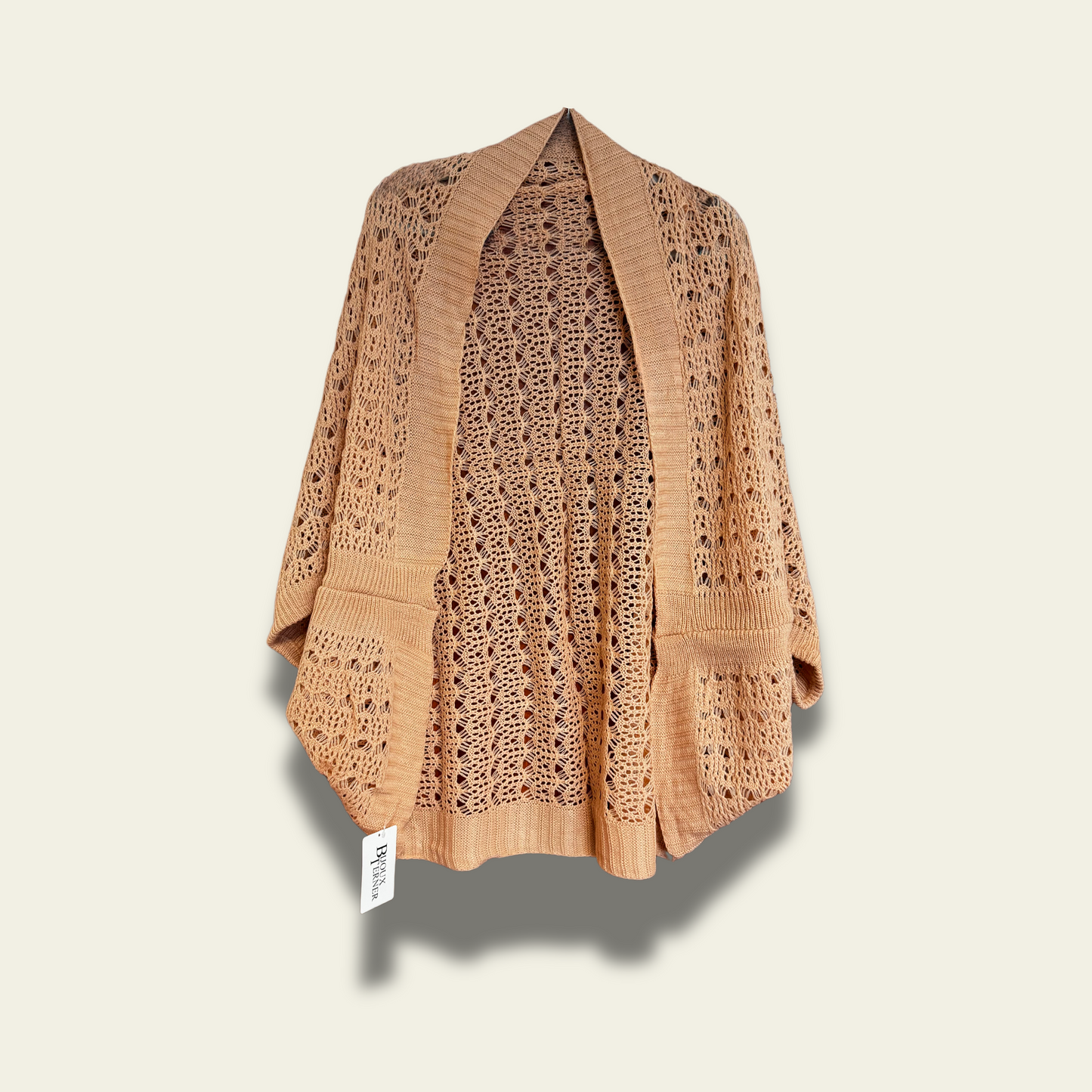 Open Weave Cocoon Shawl