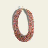 Rainbow Beaded Necklace