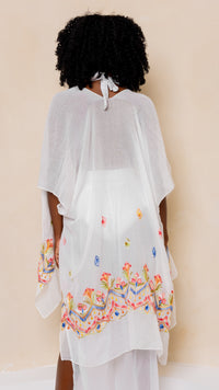 Embroidered Ruana