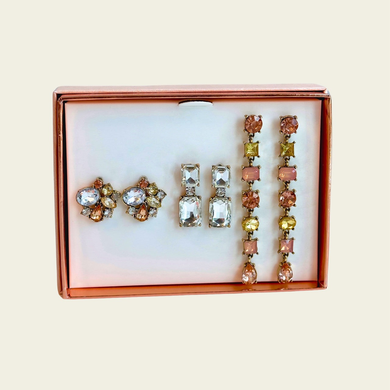 Stone Earring Set